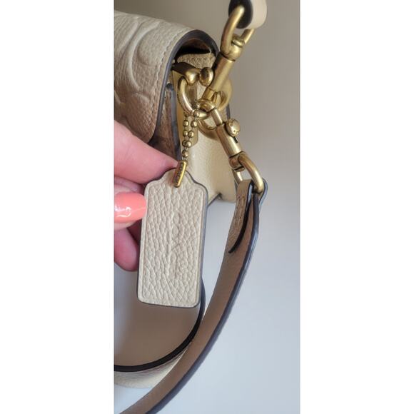 Coach Tabby 26 Cream CC687 - Picture 5 of 16